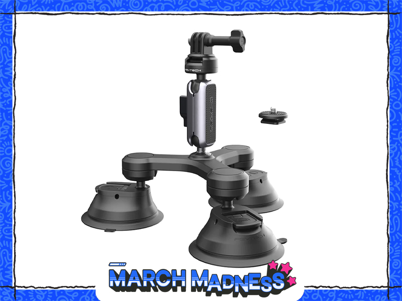 PGYTECH CapLock Three-arm Suction Mount